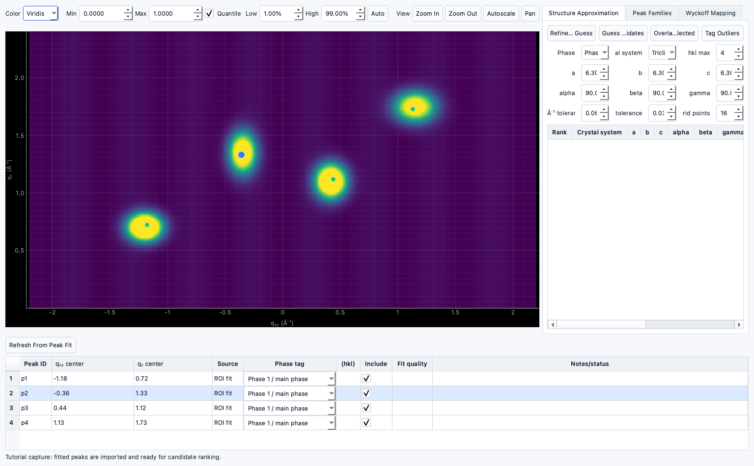 Structure Analysis tutorial screen capture